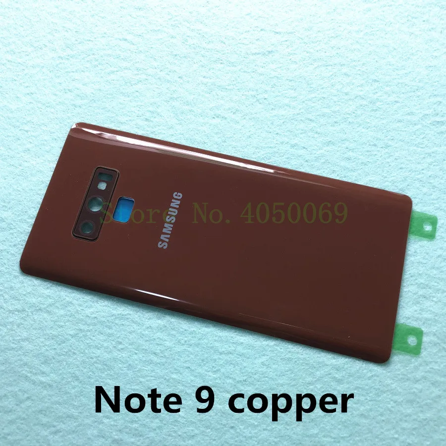 SAMSUNG Galaxy Note 9 N960 SM-N960F Note 8 N950 SM-N950F Стекло задняя Батарея Корпус ремонт на домашнию Дверь чехол Замена