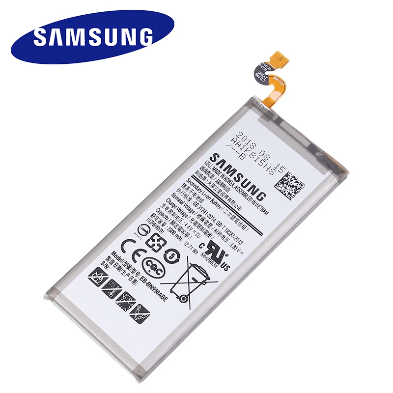 Оригинальный EB-BN950ABE батарея для Samsung GALAXY Note 8 Note8 N9500 N9508 N950F проект Байкал EB-BN950ABA