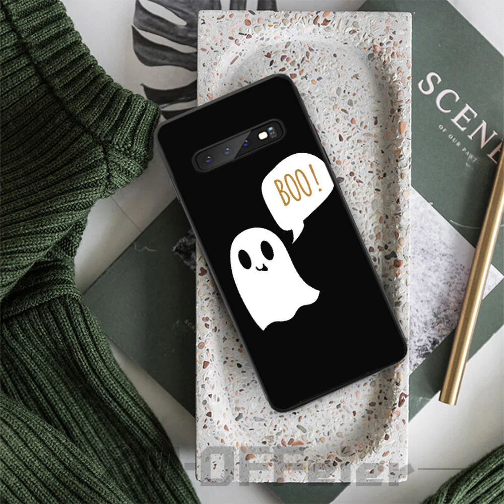 Мягкий чехол для телефона Reayou с милым призраком и фотографией на заказ Samsung S9 plus S5