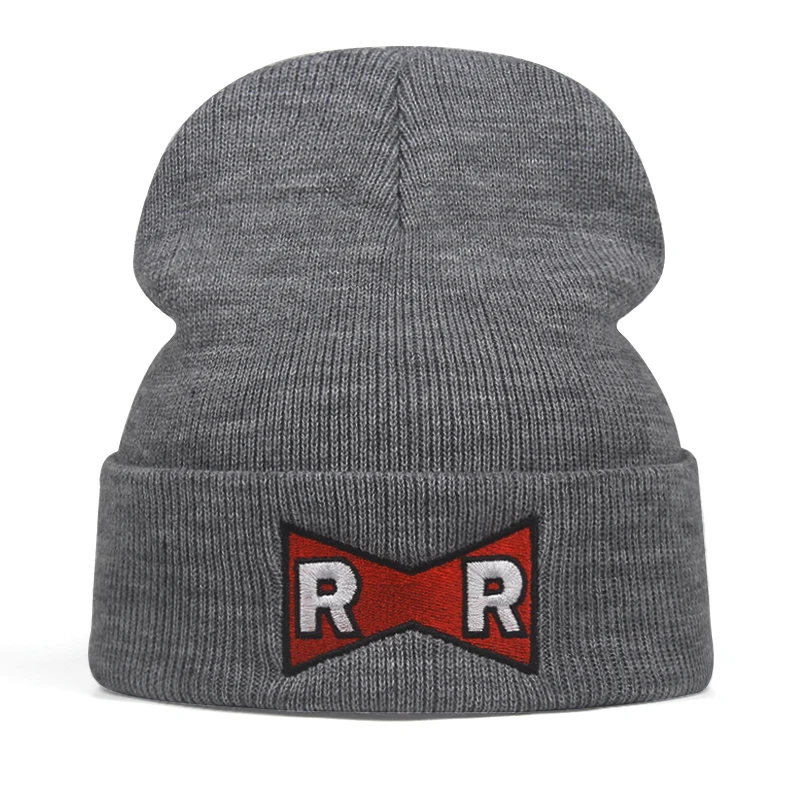 RR шапки бини Dr.Gero Шапки эластичная брендовая вышивка теплая зимняя обувь унисекс