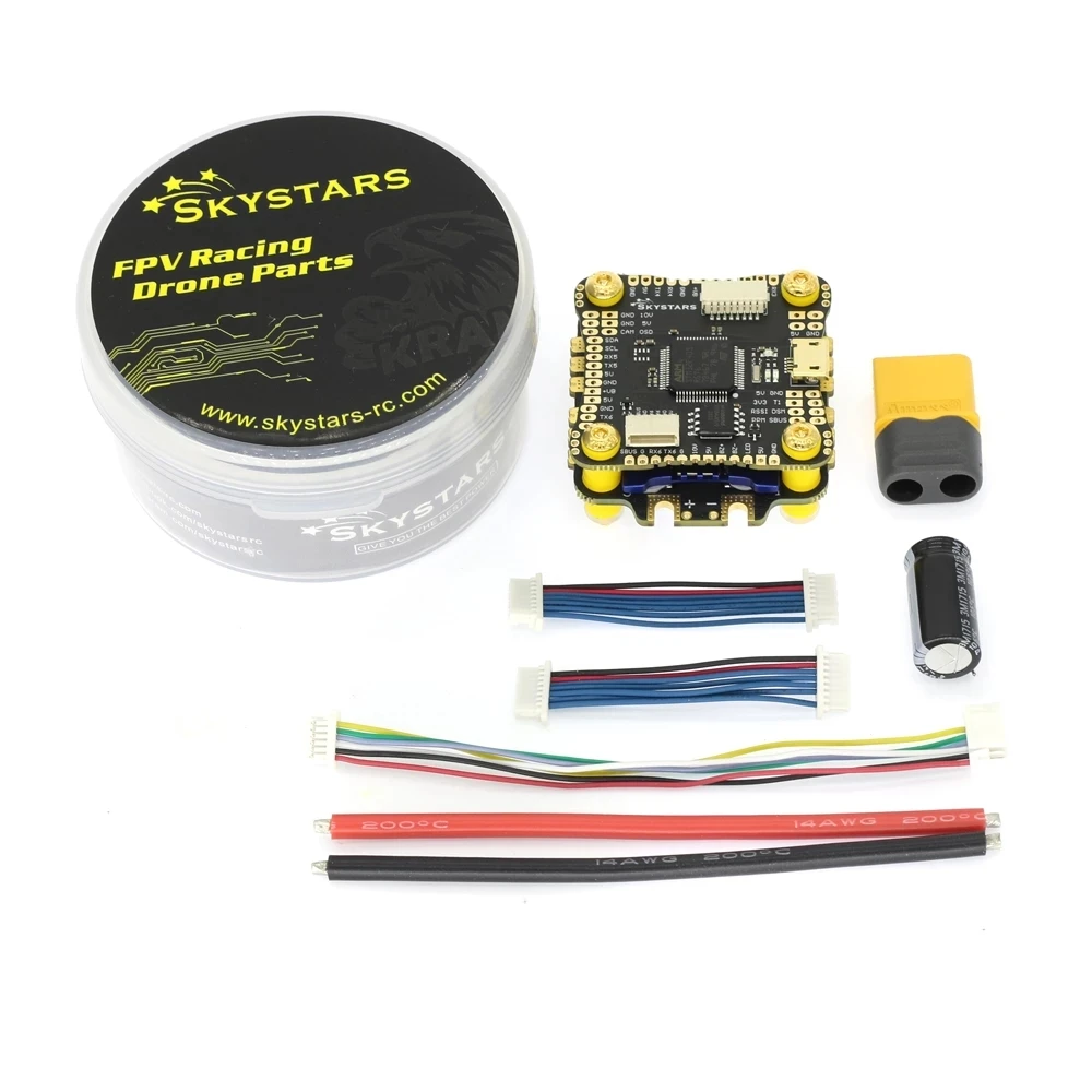 Контроллер полета SKYSTARS F405HD 30 5 мм KM50 50A 3-6S DSHOT600 ESC стек для DJI FPV Air Unit RC Racing Drone Freestyle |