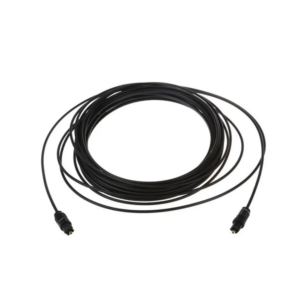 Практичный 6 футовый премиум цифровой аудио оптический волоконный кабель Toslink