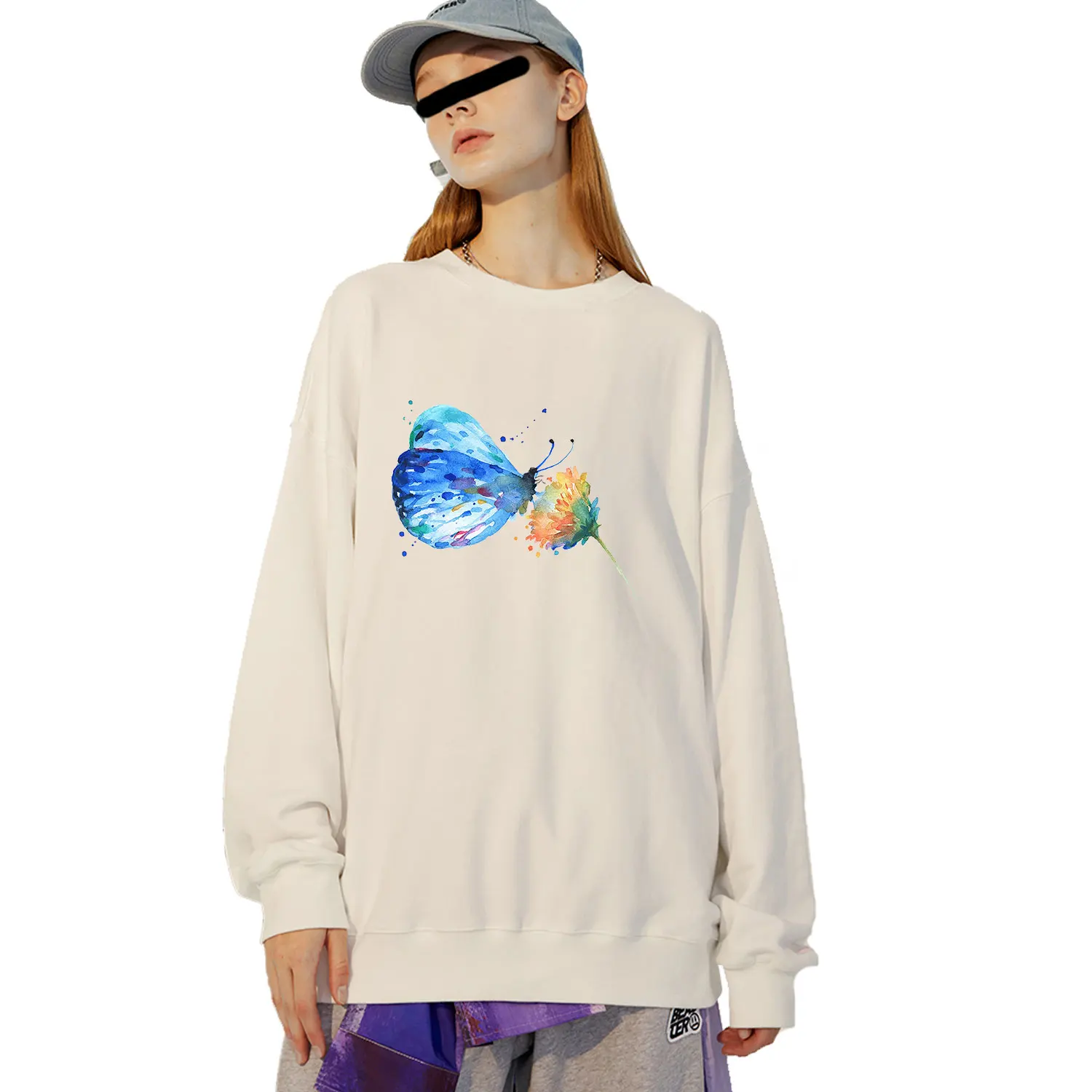 Модные индивидуальные наклейки с надписью цветами бабочкой черепом