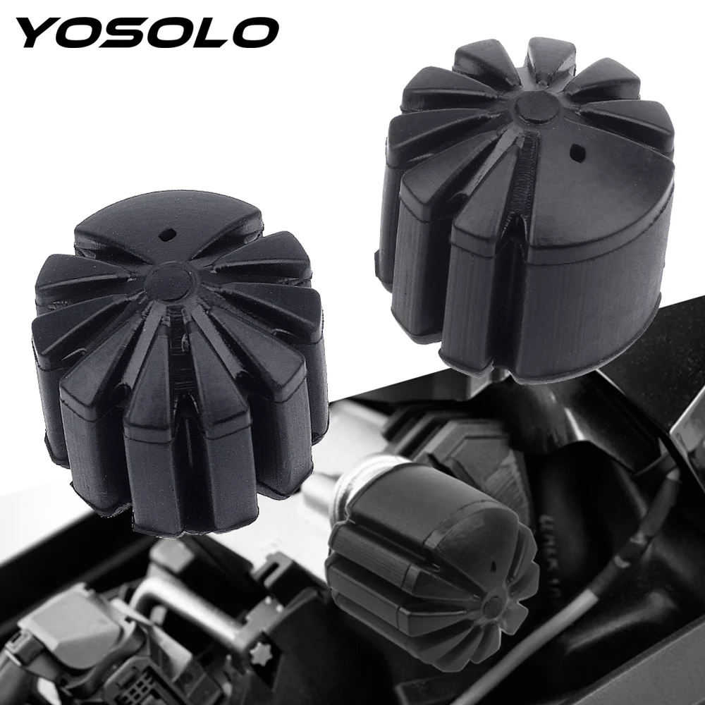 YOSOLO 1 пара резиновых сидений мотоцикла комплект опускающих для BMW K1600 R1200GS/RT R1250GS/RT