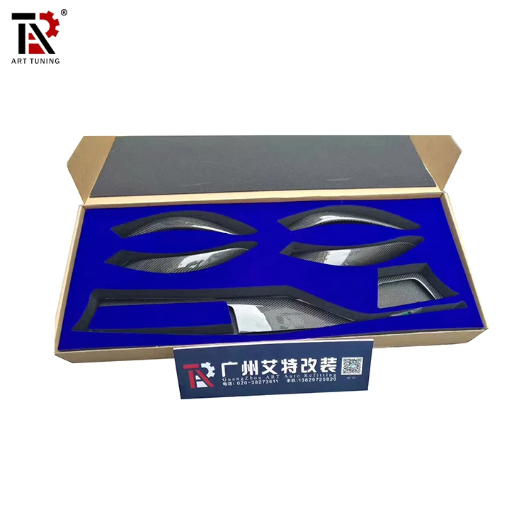 

car interior trim Support for bmw f30 f32 f33 f36 carbon fiber replacement type