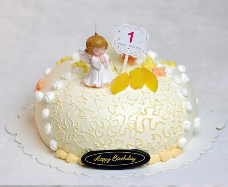 Свадебные сувениры и подарки для гостей детский душ день рождения Ангел свечи