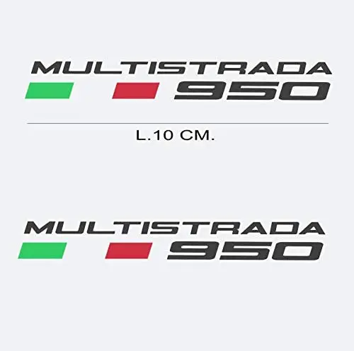 U образный велосипед 1 диафрагма Ducati Multistrada 950 (Графитовый металл)|Наклейки на