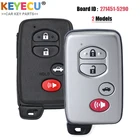 Плата KEYECU 271451-5290 для Subaru BRZ 2013 Forester 2014 WRX 2015, смарт-Брелок дистанционного управления без ключа, идентификатор FCC: HYQ14ACX GNE5290