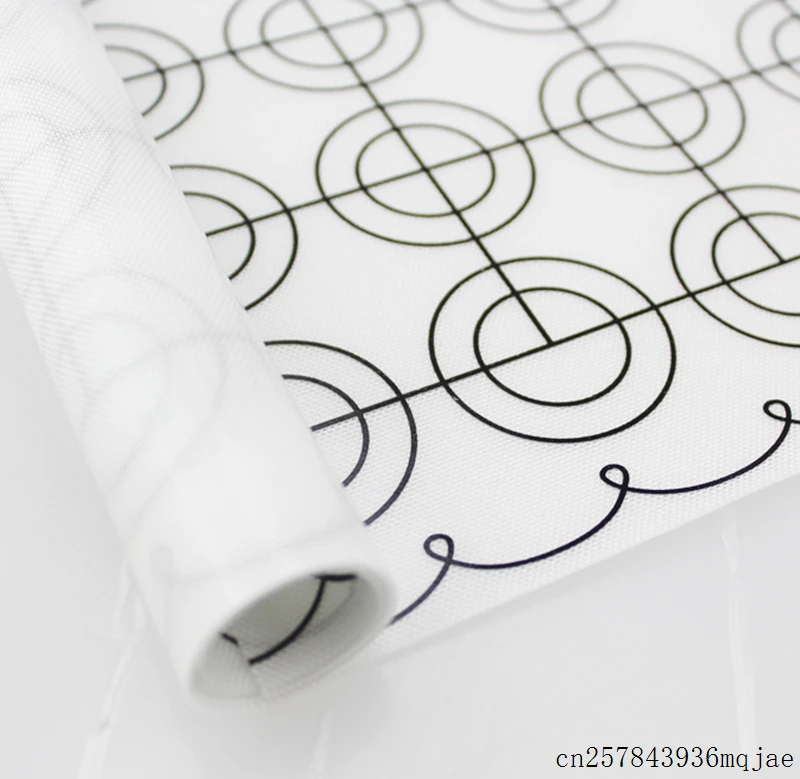 20 шт. 65 кругов Макарон силиконовая форма Макаронный коврик круглый DIY