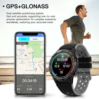 outdoors gps sports smartwatch with barometer altimeter compass heart rate pedometer bluetooth call gps tracker smart watch men