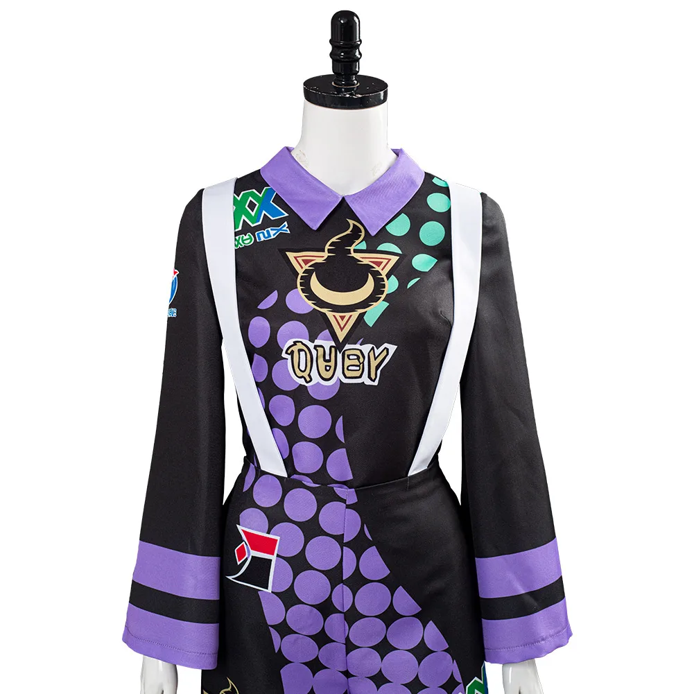 Pokemon Sword &amp Shield - Allister Cosplay Costume Outfits Women Halloween Carnival Adult Girls Suit | Тематическая одежда и