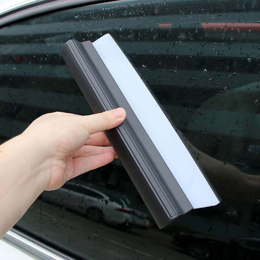 

ONEVER Auto Wiper Cleaner Blade Car Washer Mirror Window Wiper Glass Window Cleaning Brush Scraper Rubber Windshield Wash Tools