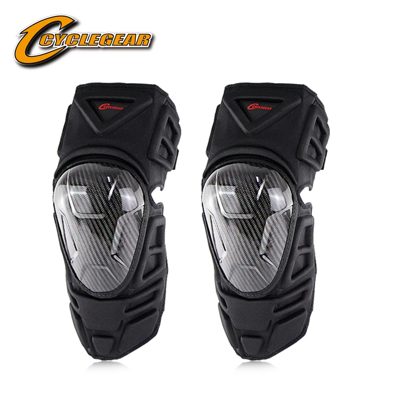 Наколенники для мотоцикла из углеродного волокна защита мотокросса налокотники