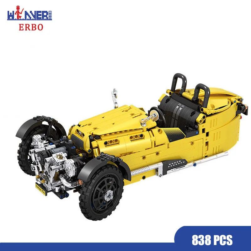 838 шт. Детский конструктор Город| |