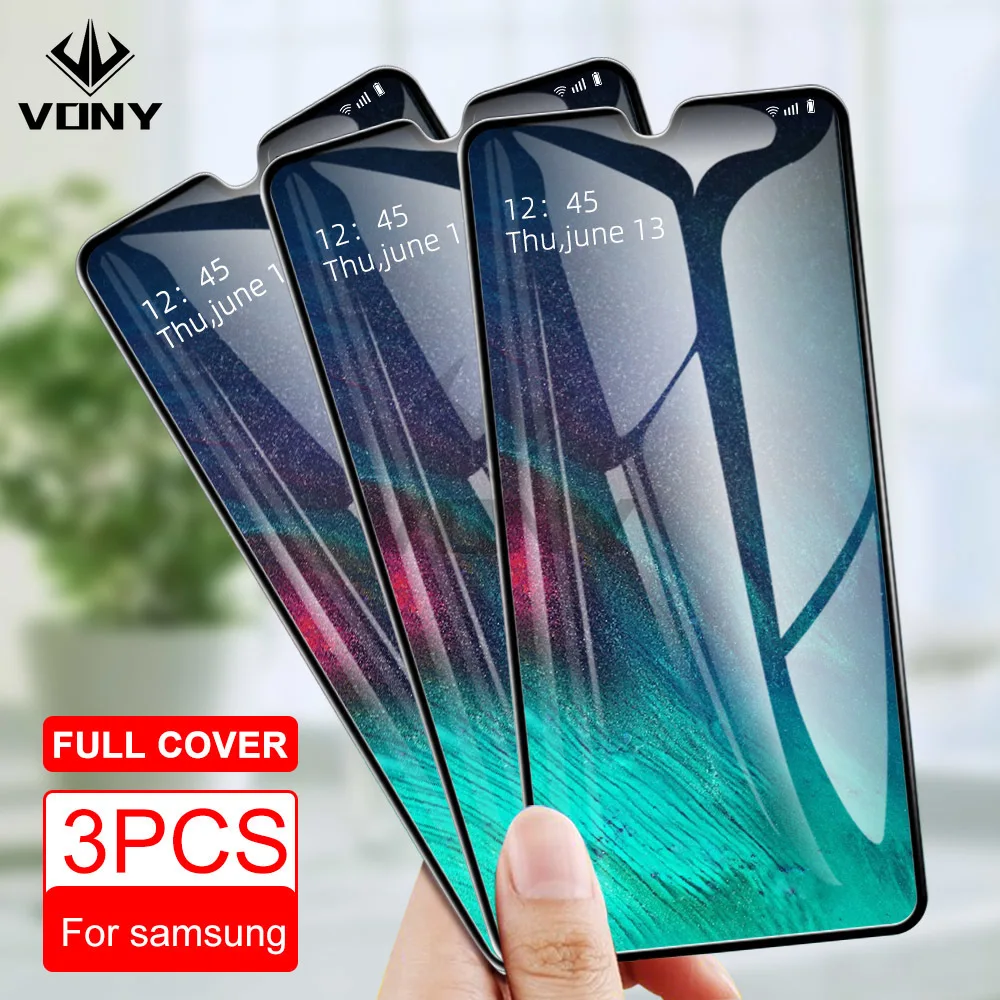 Закаленное стекло для Samsung A310 A510 A710 A320 A520 A9 A5 Защитное экрана S6 S7 A9100 ON5 ON7 3