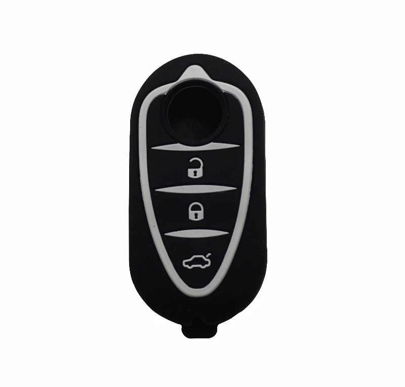 Cocolockey Silicone Key Cover Case For Alfa Romeo 4C Mito Giulietta Myth 159 GTO GTA Flip Remote Fob Jacket Car-stying | Автомобили и