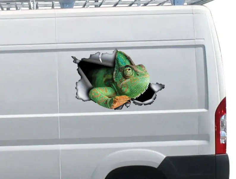 

2021 Green Chameleon car decal , Chameleon magnet, car decoration, Chameleon sticker