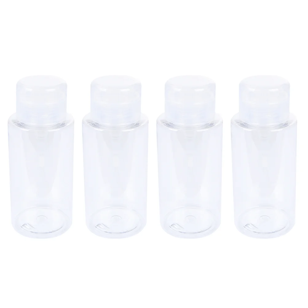

4 шт. бутылки для хранения, дорожные бутылки, простые бутылки для лосьона (прозрачные, 160 мл)