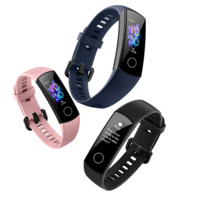 Глобальная версия huawei Honor Band 5 Смарт-браслет пульсометр смарт-браслет водонепроницаемые Смарт-часы