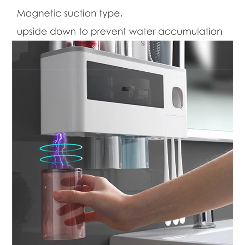 

Toothbrush holder bathroom accessories cup Set for bathroom toilet accessories Brush holder bathroom storage Plastic cup