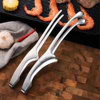 stainless steel kitchen accessories food tongs buffet cooking tool anti heat bread clip pastry barbecue clamp tools