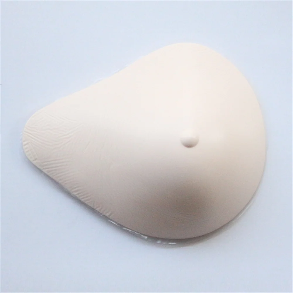 1PC Light Artificial Silicone Breast Forms Realistic Fake Boobs False Breasts for Crossdresser Drag Queen Mastectomy Protection