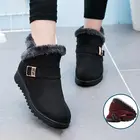 Женские зимние ботинки 2022, высококачественные замшевые повседневные ботинки на плоской подошве, женская обувь, теплые бархатные женские кроссовки, женские ботинки