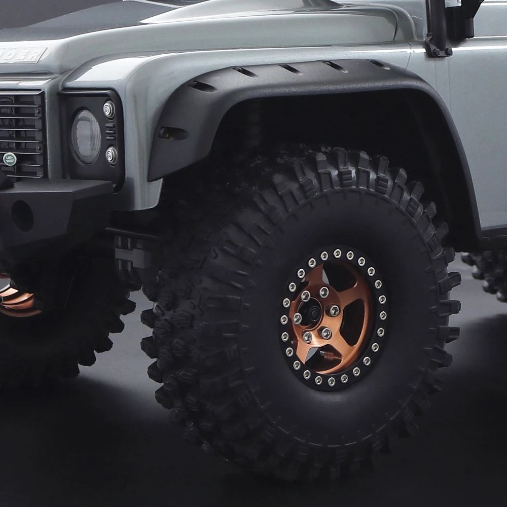 1/10 RC Гусеничный алюминиевый сплав 1 9 &quotBeadlock колеса Красочные 5 спиц обод для Traxxas