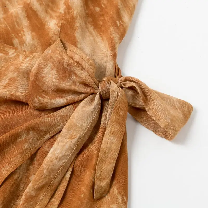 Короткое платье на бретельках летнее пляжное мини-платье с открытой спиной 2020 |