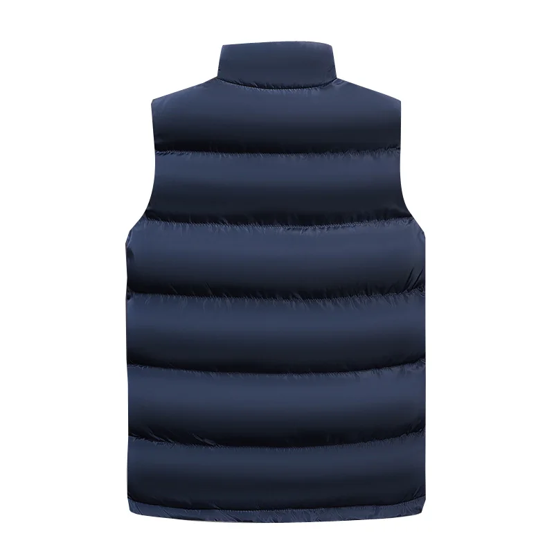 Мужской жилет без рукавов черный красный темно синий теплый для весны и осени