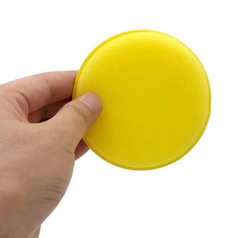 6 шт. Высококачественная губка для полировки воска мягкая Автомобильная восковая