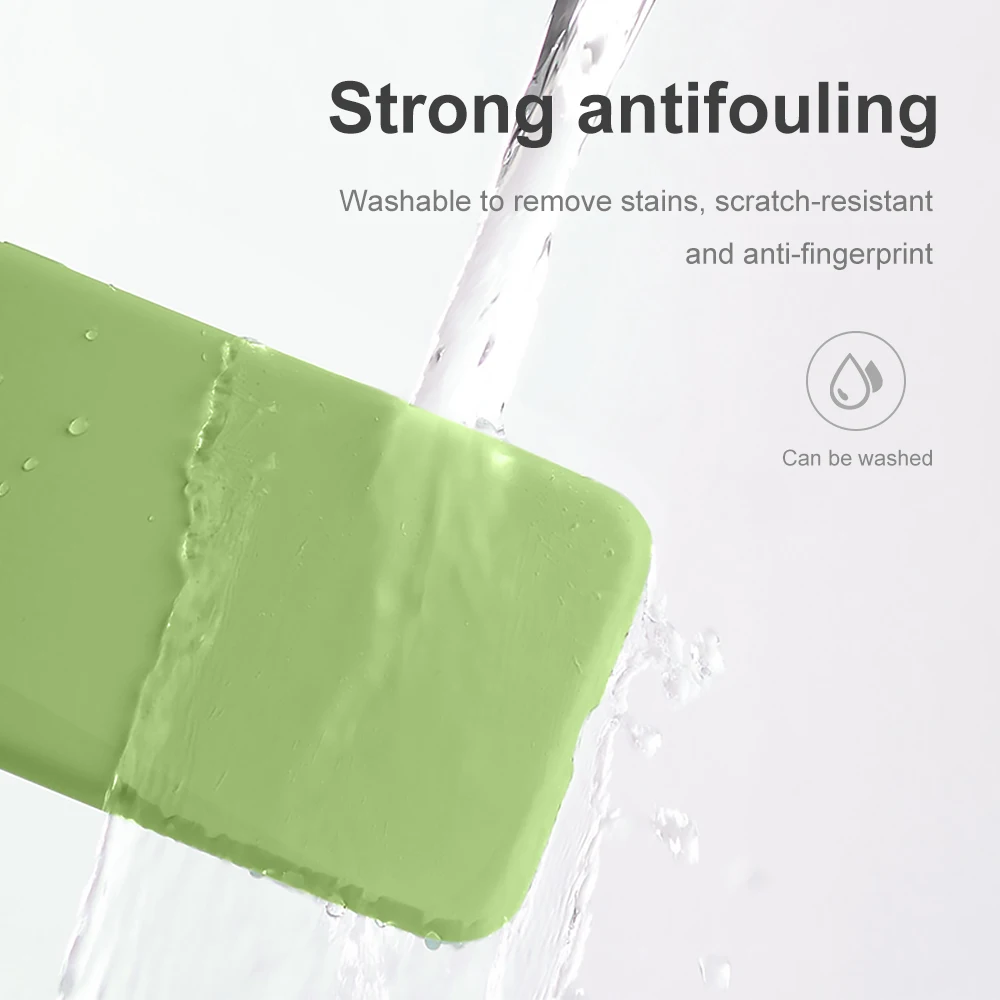 Мягкий гелевый резиновый полный защитный чехол Премиум жидкий силиконовый