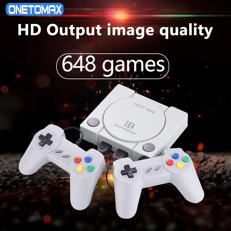 

Игровая приставка HD, семейная ТВ мини ретро игровая консоль со встроенными 648 классическими играми, консоль для ТВ NES/FC, портативная игровая ...