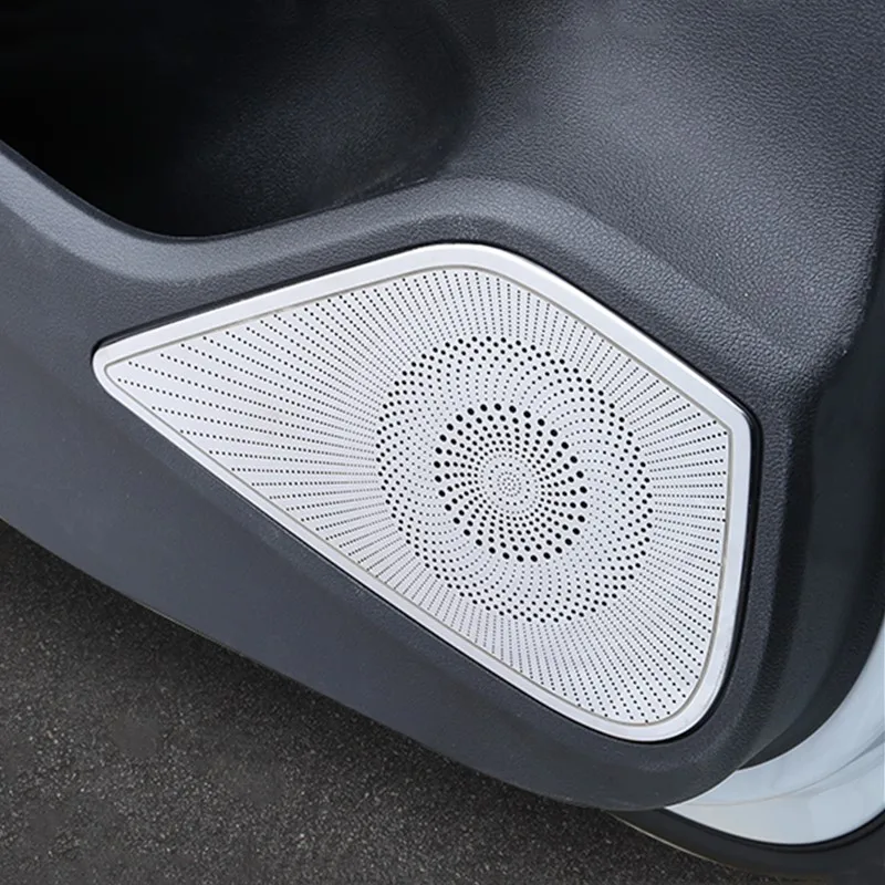 Автомобильный Стайлинг интерьера аудио динамик декоративная наклейка для Audi A3 8V