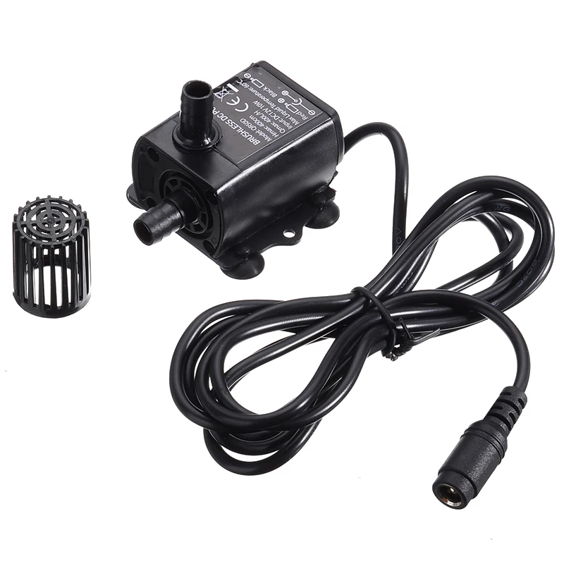 DC 12 В 10 Вт Микро фонтан насос Бесщеточный погружной водяной фильтр