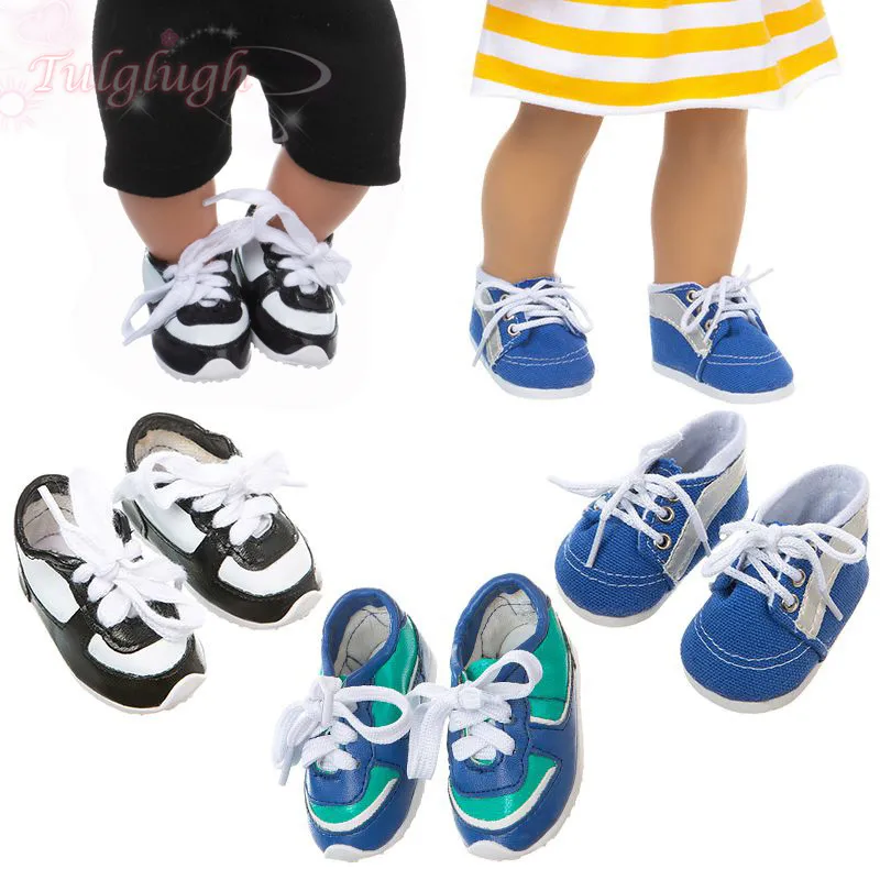

7Cm Doll Shoes Sport Shoes For 43Cm Baby New Born Reborn Doll&18 Inch American Our Generation Girl`s Toy 1/3 Blythe DIY