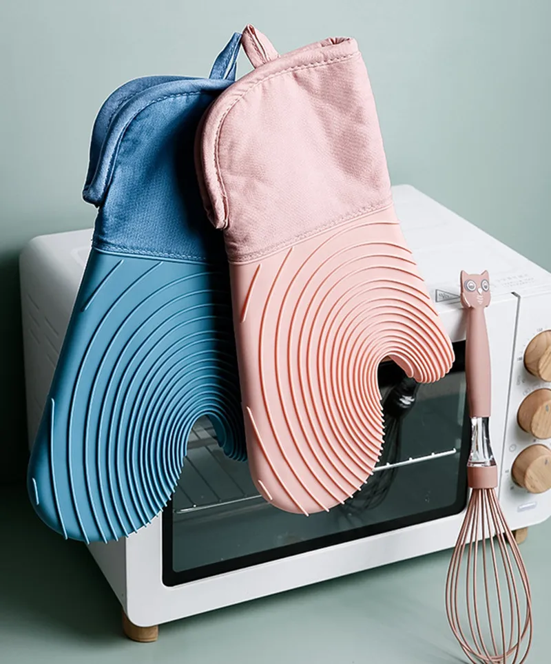 Силиконовая перчатка безопасные кухонные утолщенные перчатки для приготовления