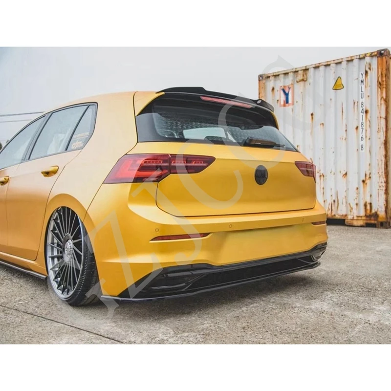 

for Volkswagen GOLF 8 MK8 spoiler 2020 2021 GOIF8 spoiler high quality ABS material car rear wing color rear spoiler