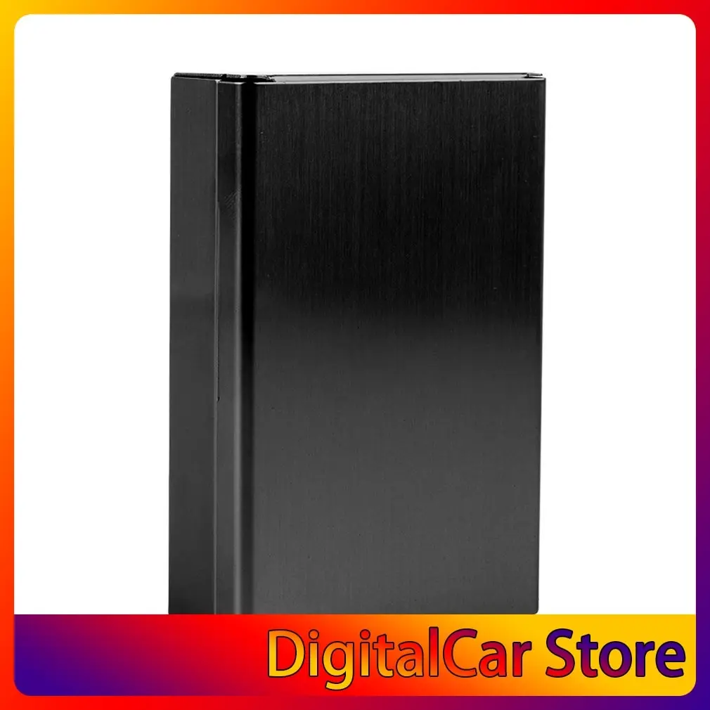 

Cigarette Storage Box Case Push Open Aluminum Cigar Cigarette Tobacco Holder Cigarette Accessories Three Colors
