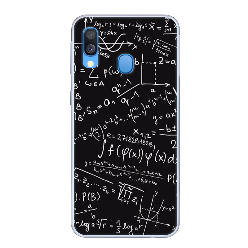 Мягкий силиконовый чехол ТПУ для samsung Galaxy A40, чехол s с мультяшным животным, нарисованная задняя крышка, чехол для samsung A40 A 40, бампер для телефона 5,9 - Цвет: 52