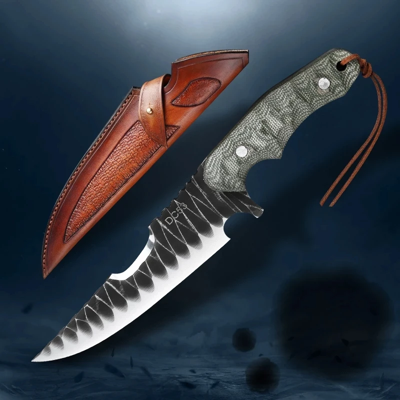 

Hunting Knife Outdoor Knife Fixed Blade Camping Knife With Sheath Edc Tactical Survival Tool Men's Gift Hobby Collectibles