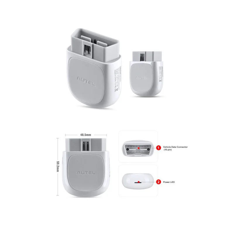 Autel AP200 Bluetooth OBD2 сканер считыватель кодов полная система диагностики AutoVIN TPMS IMMO family