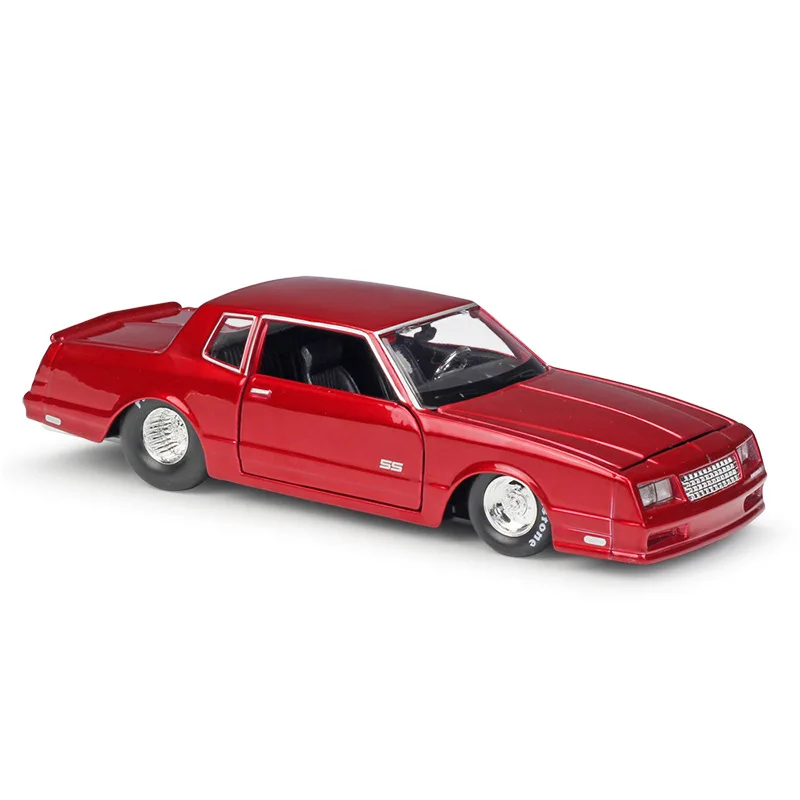 

maisto 1:24 1986 Chevrolet Monte Carlo SS Alloy Luxury Vehicle Diecast Pull Back Car Goods Model Toy Collection