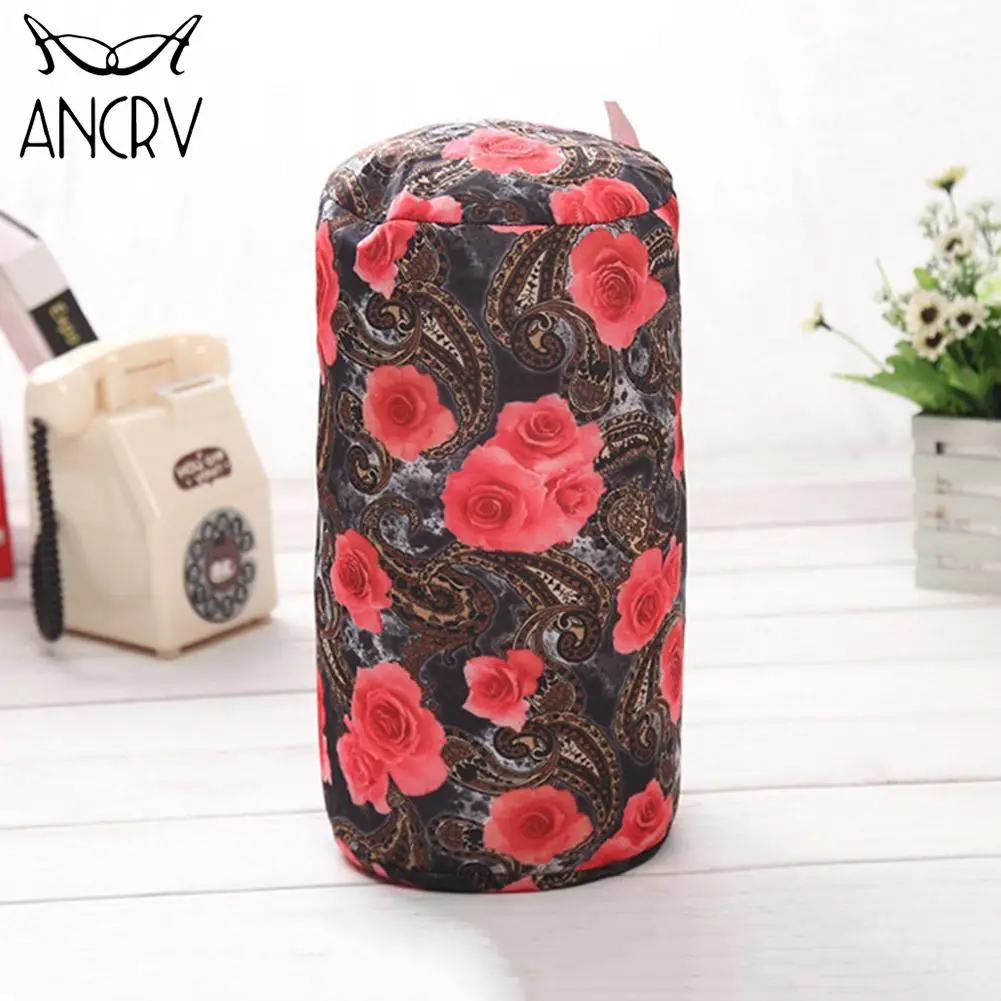 Тканевая Подушка с микробусинами для кровати съемная цилиндрическая подушка