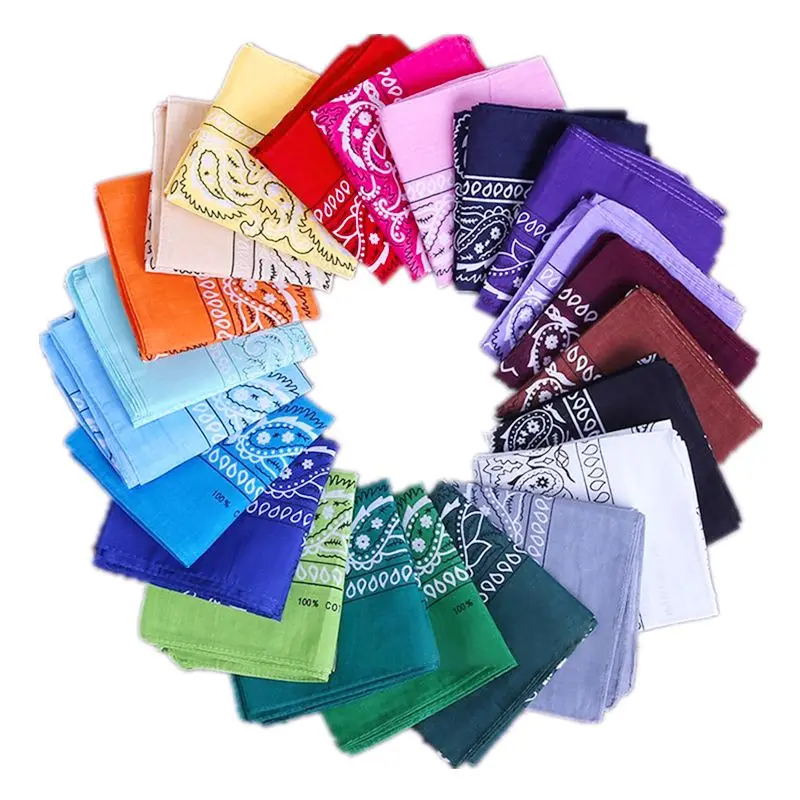 

O Unisex Outdoor Cycling Sports Headscarf Hip Hop Square Scarf Fashion Hair Band Riding Scarf