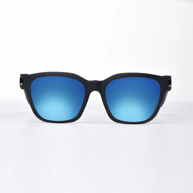 구매 골전도 블루투스 헤드셋 안경 안티 블루 라이트 인 이어 선글라스, 운전 편광 블랙 기술