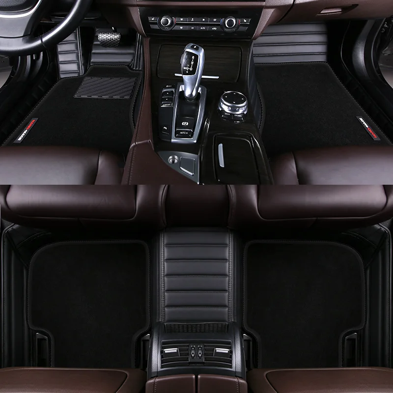 HLFNTF на заказ двойной автомобильный напольный коврик для LEXUS всех моделей LS ES IS IS-C