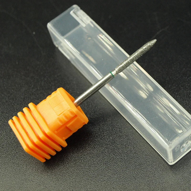 

EasyNail~1Pcs Smooth Top Diamond Nail Drill Bit Mill Cutter Nail Files Nail Electric Drill Manicure Device Machine Accessory
