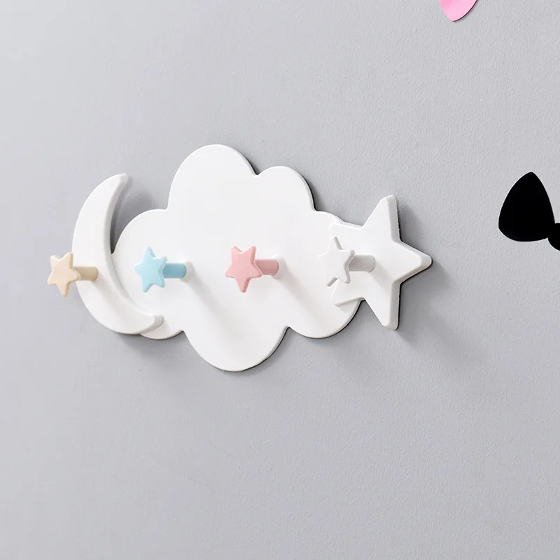 

Wooden Hook 4 - Hooks Coa T/ Hat Wall Hanger Home Garden Decor Home Art Gifts