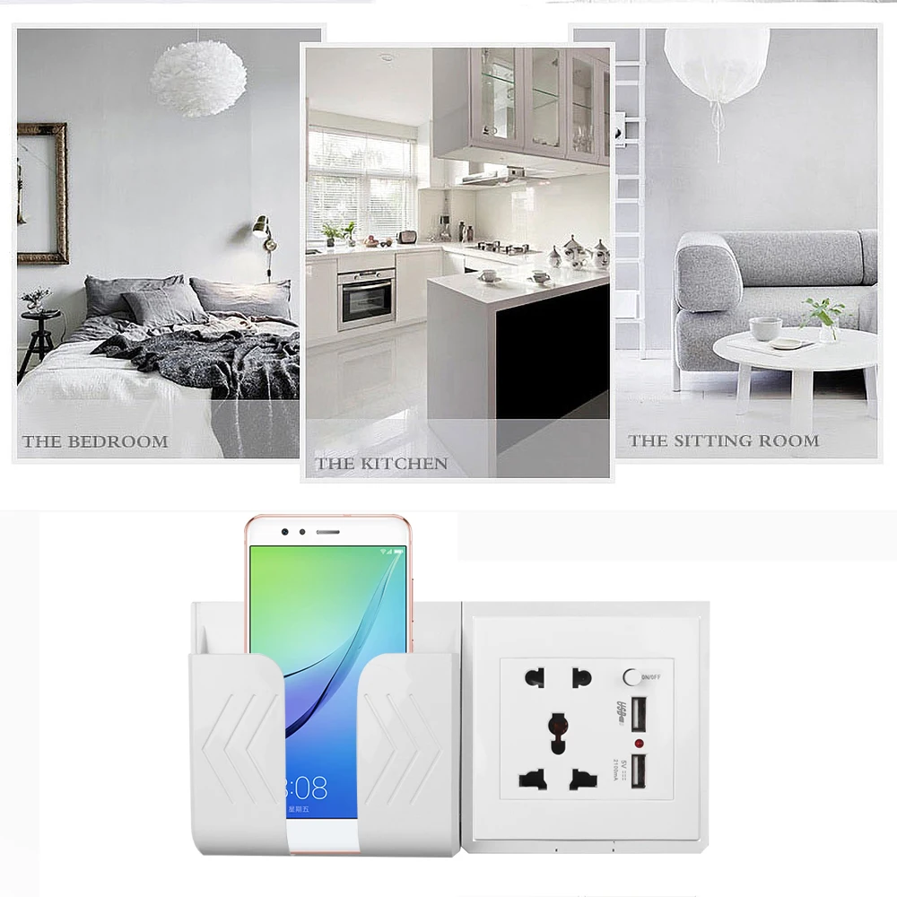 EU Standard Charger Home USB port Socket Smart Wall charger Adapter Plug Power Outlet Panel | Обустройство дома